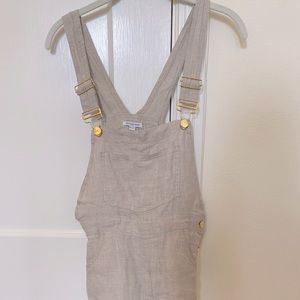 Linen Overalls - Brand (Weworewhat)